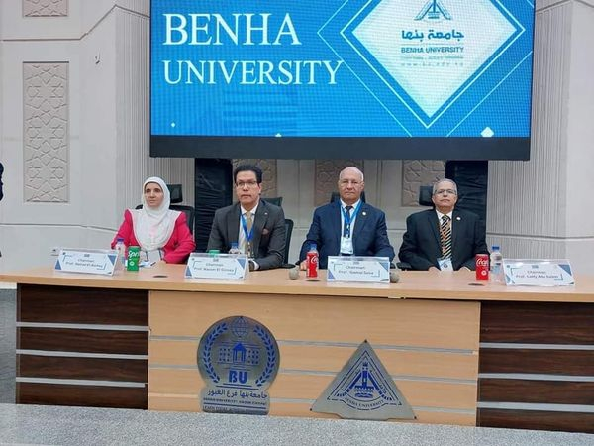 رئيس جامعة بنها يفتتح مؤتمر العلوم التطبيقية وتحديات التغيرات المناخية