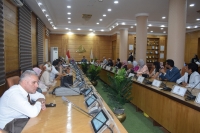 تكريم أفضل باحثين وأعضاء اللجنة المنظمة للمؤتمر الخامس لطلاب الدراسات العليا في مجال العلوم التطبيقية بجامعة بنها