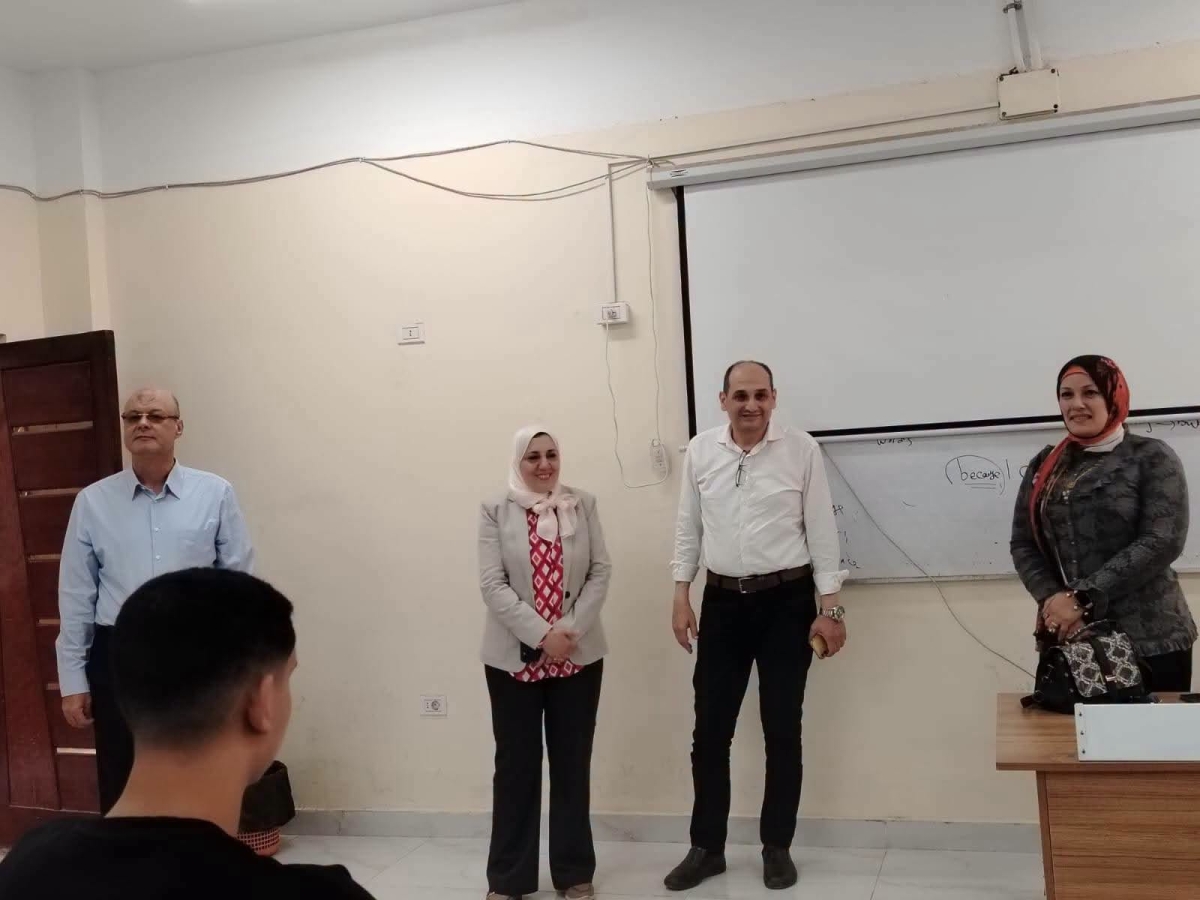 نائب رئيس جامعة بنها للدراسات العليا والبحوث تتفقد انتظام الدراسة بكليات الآداب والتجارة والعلوم
