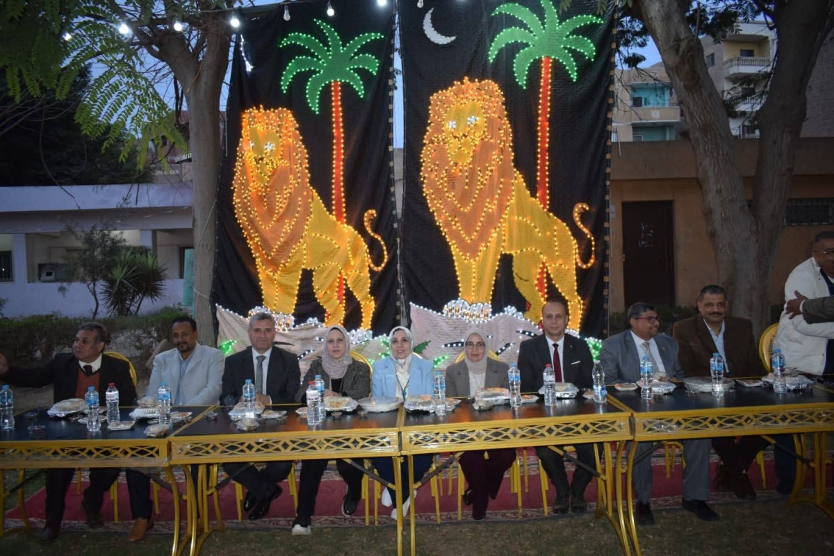 نواب رئيس جامعة بنها يشاركون فى حفل إفطار كلية الزراعة بمشتهر